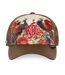 Casquette trucker imprimée filet logo brodé visière simili Kado Rock'n Free Life-2