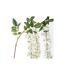 Fleur Artificielle 3 Glycines 130cm Blanc-2