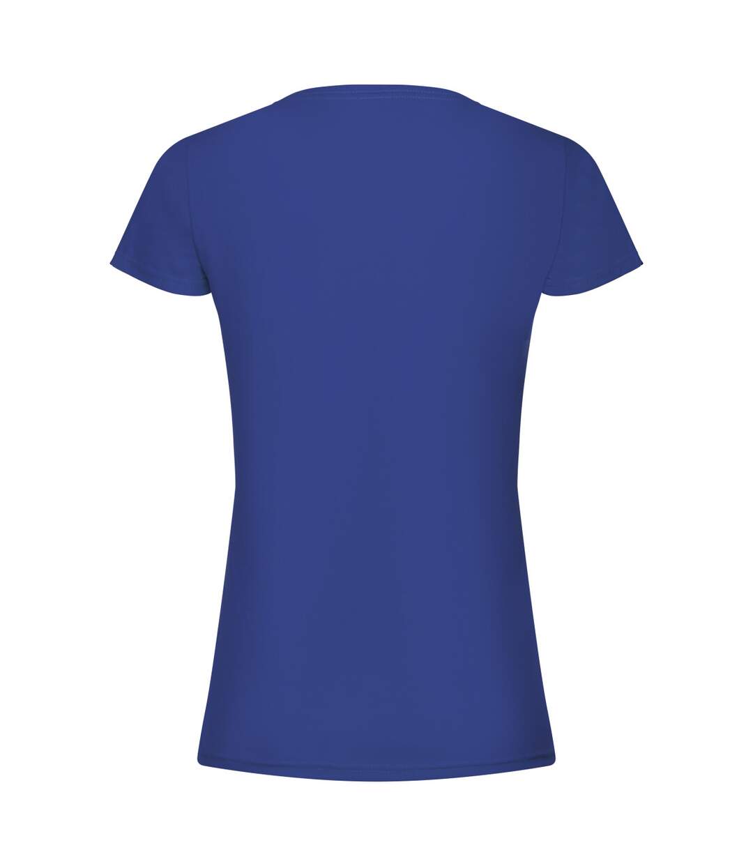 Womens/ladies t-shirt royal blue Fruit of the Loom