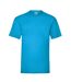 T-shirt Valueweight Homme Azur Fruit Of The Loom-1