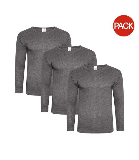 T-shirts Manches Longues Homme Gris Keanu