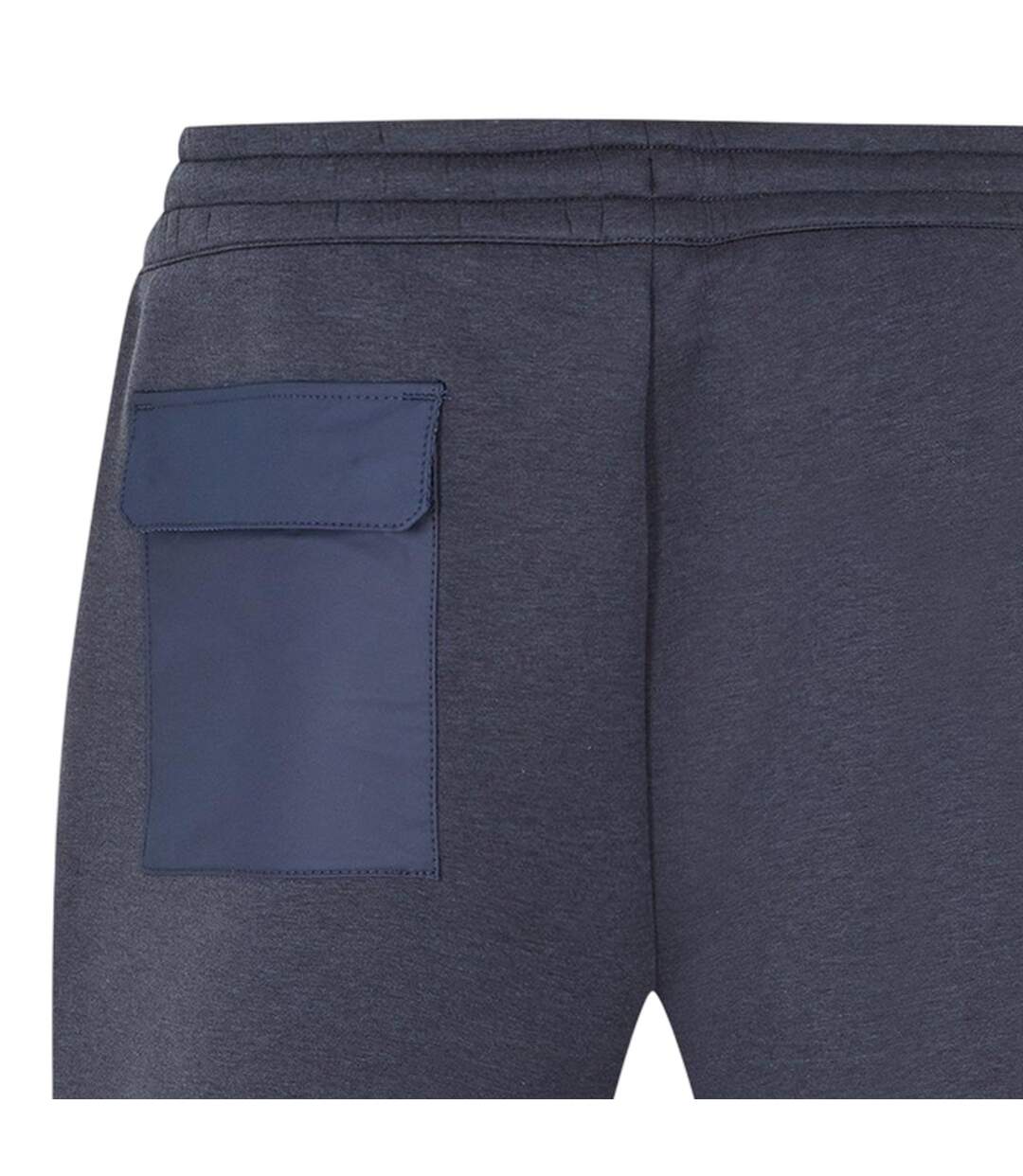 Mens P Lamont Fleece Regular Joggers Dark Blue Boss-3