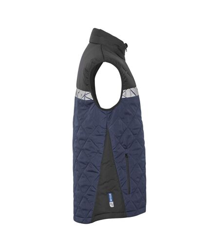 Mens 7700 Progression Gilet Navy Black Projob