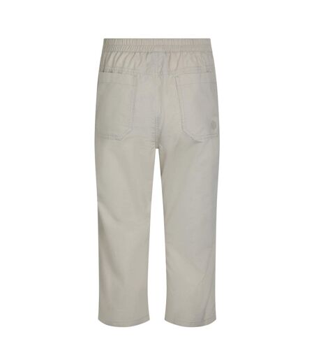 Womens/ladies anyar ripstop 3/4 length trousers oyster Weird Fish