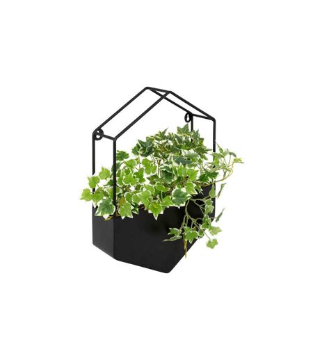 Plante Artificielle à Suspendre Curt 35cm Noir