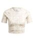 T-shirt femme taupe Adidas-1