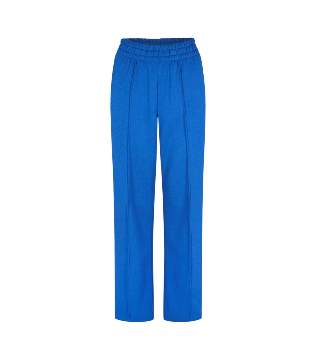 Womens/ladies Open Hem Straight Jogging Bottoms Blue Vans-1