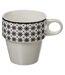 Lot de 4 Mugs sur Rack Bohemia 26cl Blanc-5