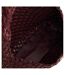 Basket Weave Hobo Bag One Size Aubergine Dune London-3