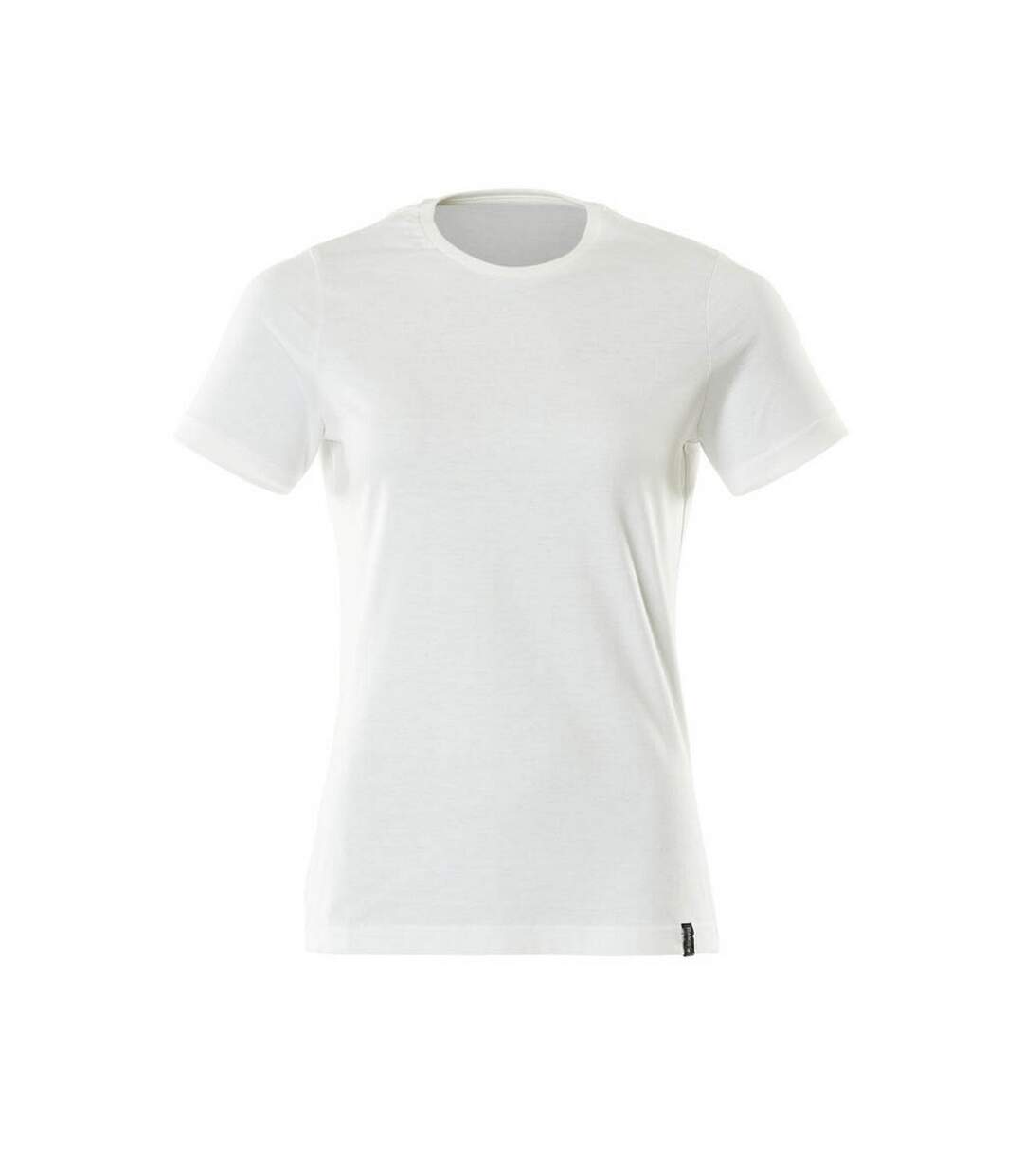 Womens/ladies Crossover T-shirt White Mascot-1