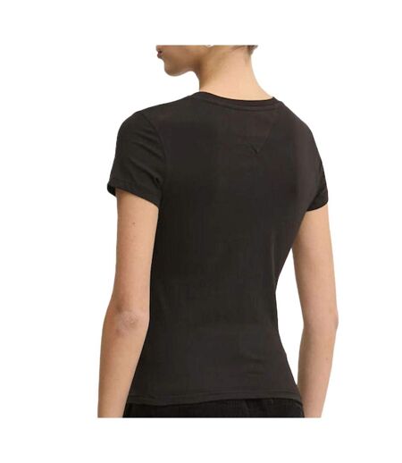 T-shirt noir femme tommy hilfiger tjw - l
