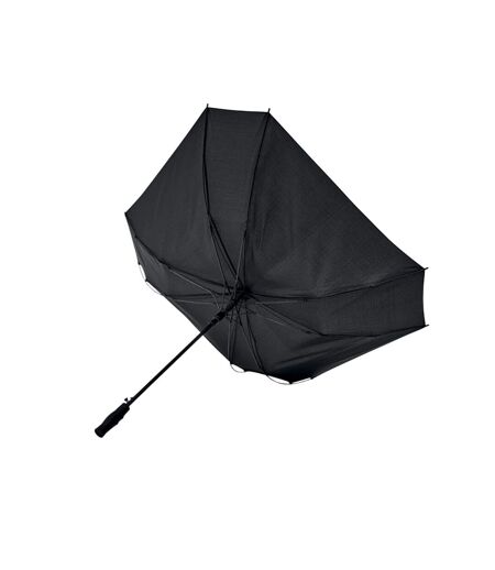 Columbus Windproof Stick Umbrella One Size Black MidOcean