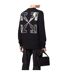 T-shirt Manches Longues Homme Noir Rose Off-White-2