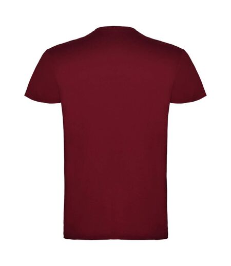 Mens beagle short-sleeved t-shirt garnet Roly