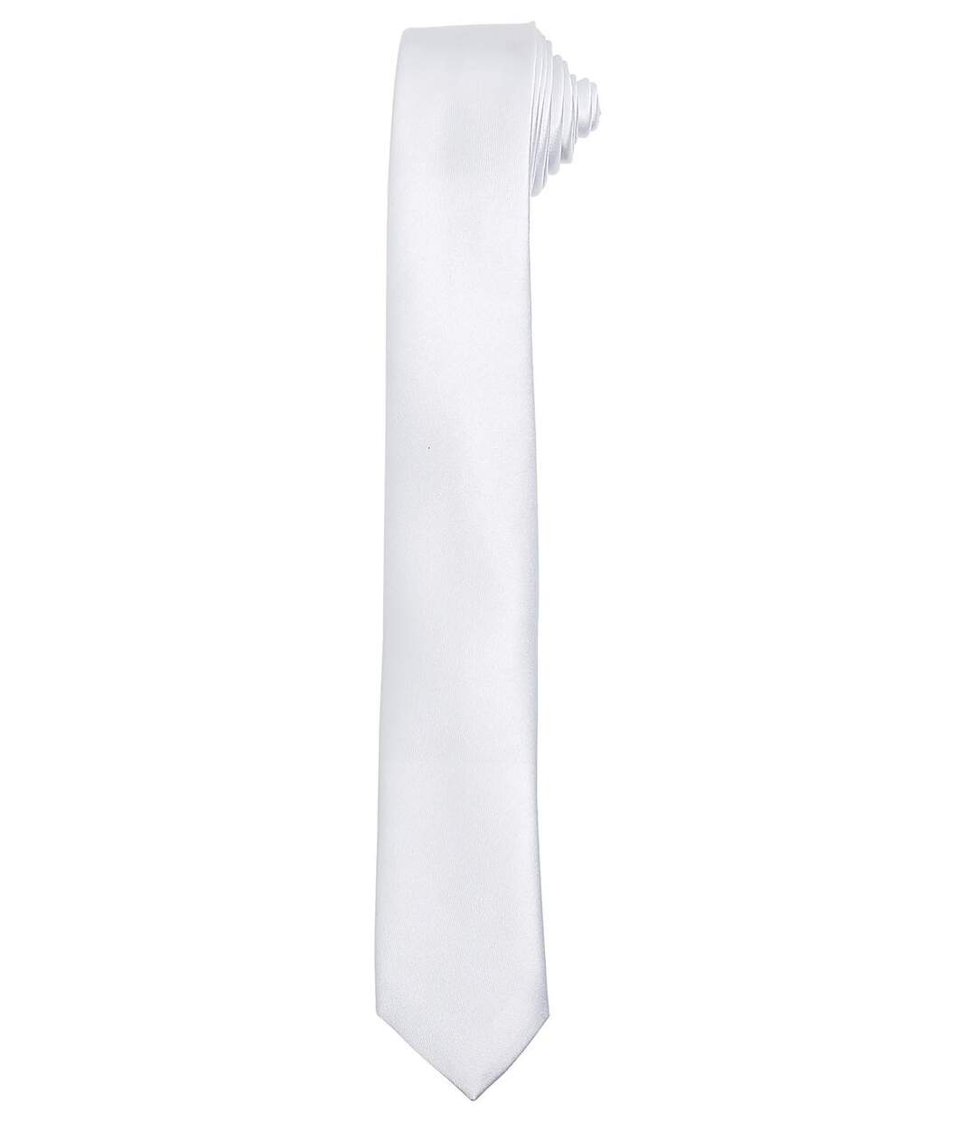 Cravate fine - PR793 - blanc-1