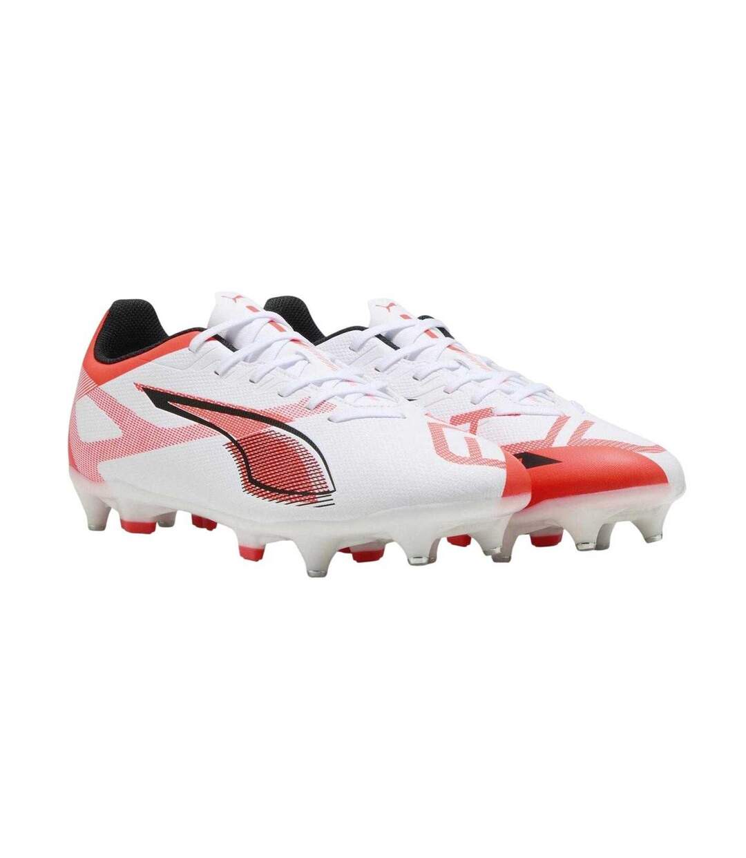 Mens Ultra Play Cleated Soft Ground Football Boots  White Puma-1