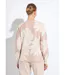 Pull fin imprimé fleurs sequins col rond-2