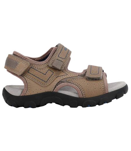 Sandales Geox Enfant Garçons J S. Strada A - Wax.Syn2+PR.DBK