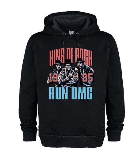 Unisex Adult King Of Rock Run Dmc Hoodie Black Amplified