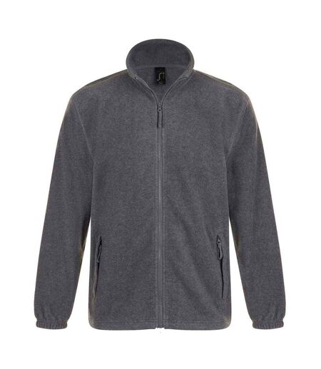 Veste Polaire North Adulte Gris Chiné SOLS