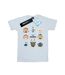 Disney T-shirt boyfriend en coton pour femmes/femmes Frozen Heads (Blanc) - UTBI24668-1