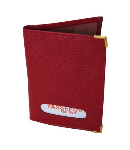 Protège-passeport cuir
