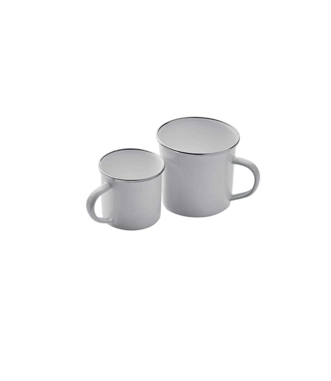 Mug plateado s taille unique blanc MidOcean-3