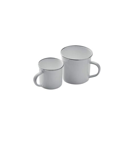 Mug plateado s taille unique blanc MidOcean