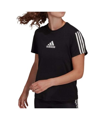 T-shirt de Sport Noir Femme Adidas HD1727 - L