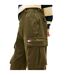 Mens Otis Canvas Cargo Trousers Dark Green Tommy Jeans-4