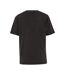 Womens/ladies Vintage Everyday T-shirt Black Build Your Brand-3