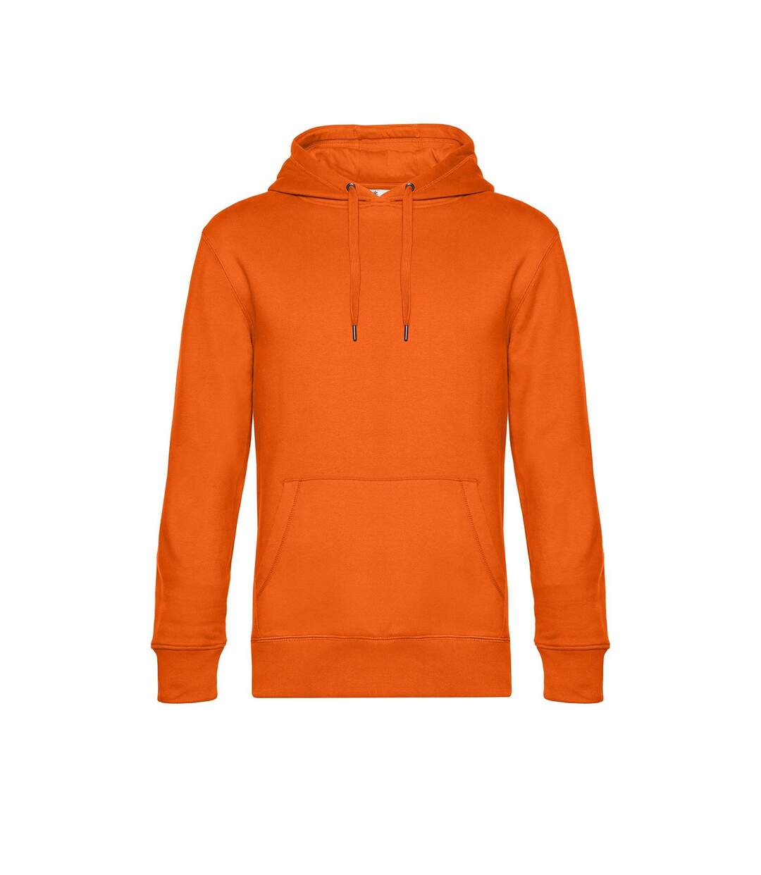 Mens King Hooded Sweater Orange Pure B&C-1