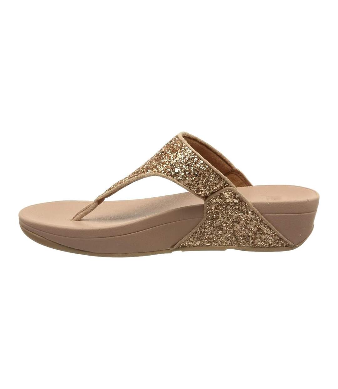 Sandales Motif/style Paillettes Lulu Femme Rose Doré FitFlop-2