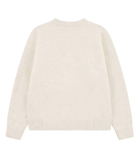 Sweat Hiver Femme Beige Couture