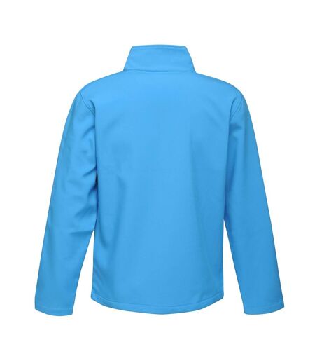 Regatta Standout Mens Ablaze Printable Softshell Jacket (French Blue/Navy)