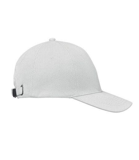 Buffalo 6 Panel Baseball Cap White MidOcean