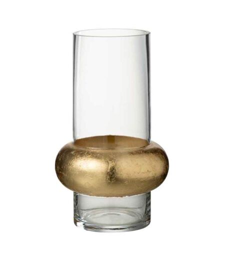 Vase Déco Bague Cylindrique 25cm Transparent