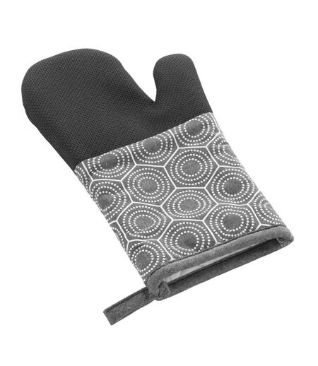 Gant de Cuisine Ambidextre Imprimé Adam 30cm Anthracite