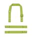 Swap & pop customizable apron straps one size lime green Premier