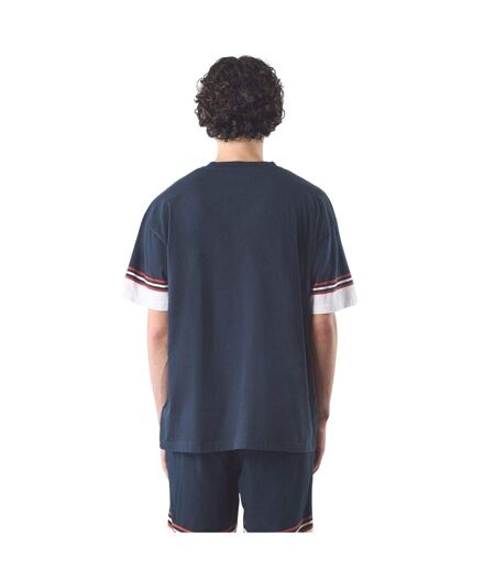 Mens Valencia T-shirt Navy Pretty Green