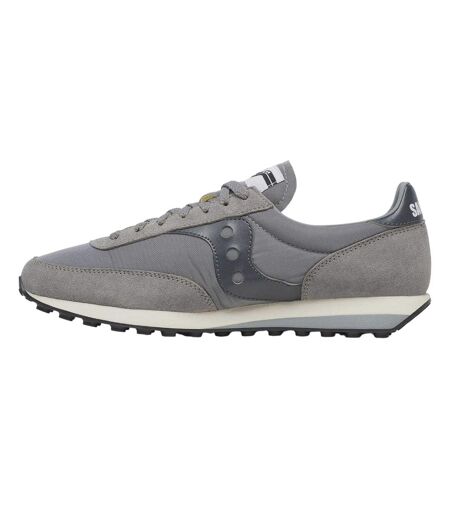 Womens/ladies Originals 80 Suede Trainers Grey Saucony