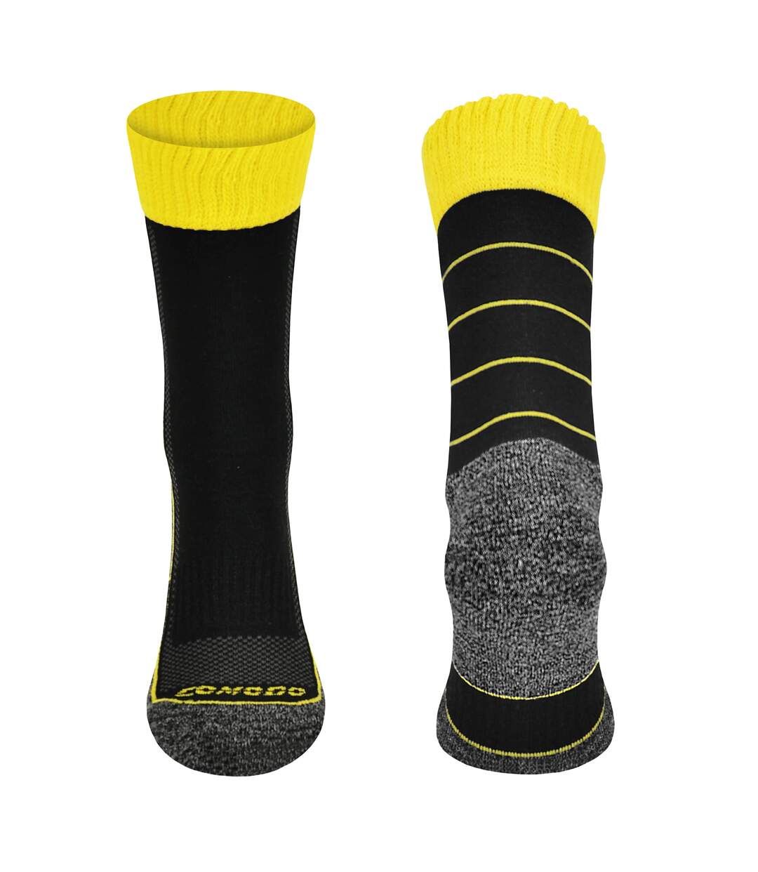 COMODO - 1 Paire Chaussettes Homme Travail Été Coolmax Sport-4