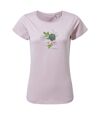 Craghoppers Womens/Ladies Miri Floral Short-Sleeved T-Shirt (Brushed Lilac) - UTCG1639
