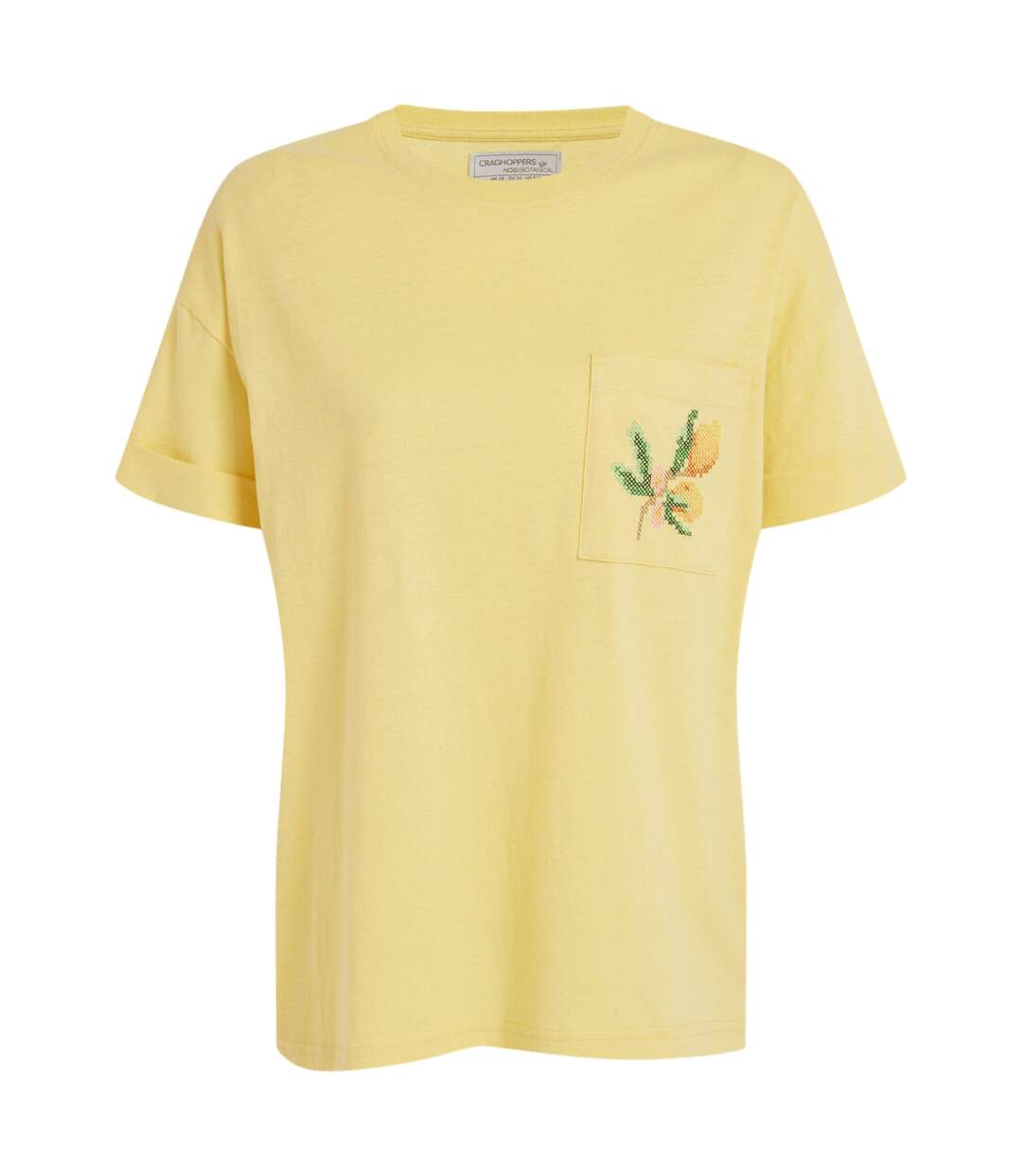 Womens/ladies Citrus T-shirt Pale Daffodil Craghoppers-2