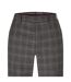 Mens Plaid Straight Trousers Grey Ted Baker-4