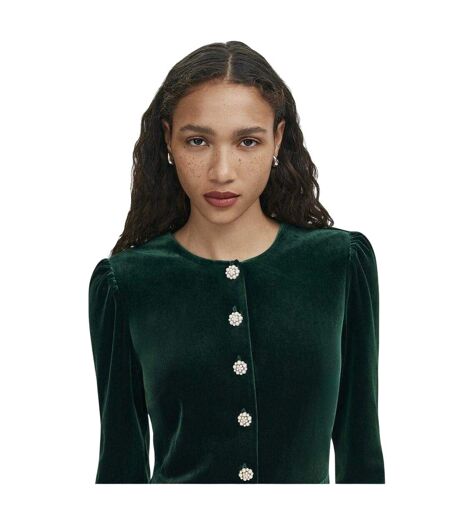 Robe Rae Femme Vert Foncé Finery