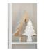 Sapin de Noël à Poser Puzzle 30cm Blanc & Naturel-2