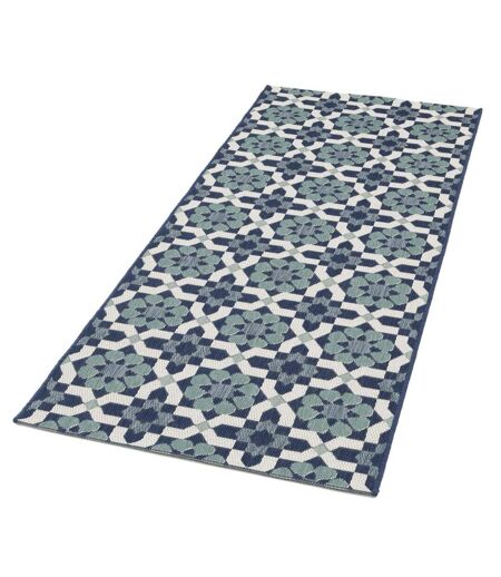 Tapis extérieur tissé kilim rectangle CASADA 14