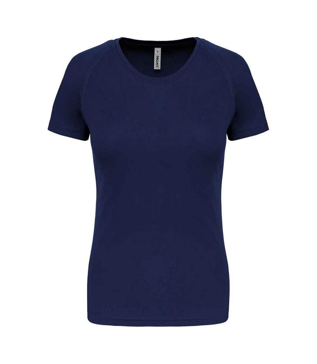 Womens/ladies Performance T-shirt Navy Proact-1