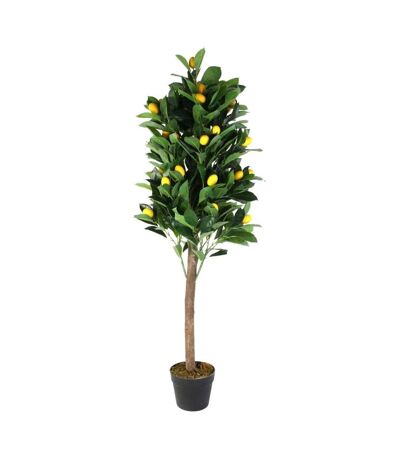 Citronnier artificiel en pot 120 cm